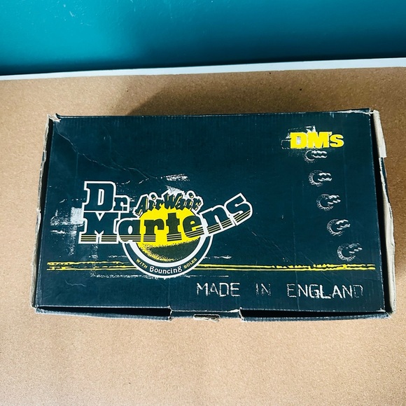 Vintage Dr. Martens Aztec Crazy Horse 4 Eyelet Shoe / Brown / 8 - Picture 4 of 10